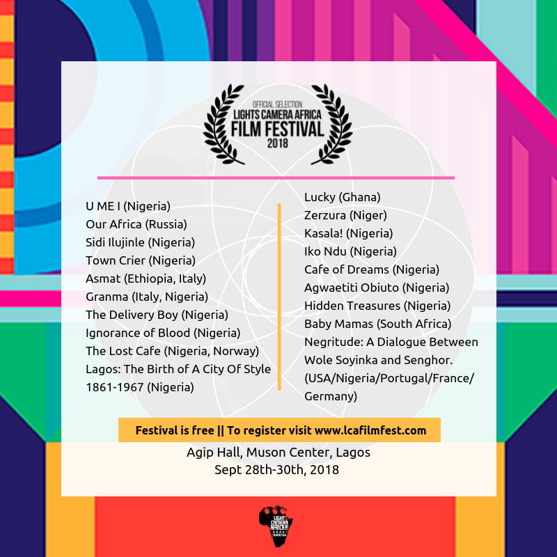 Lights Camera Africa Official Selection